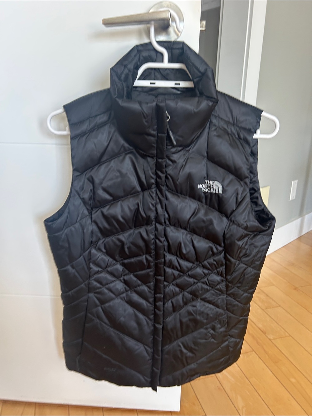 The North Face Black Quilted Insulated Vest